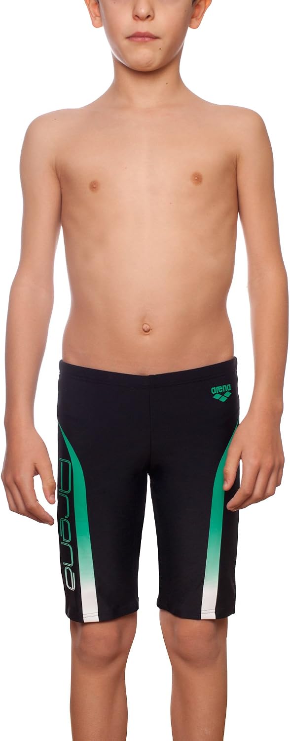 Speedo Digital Panel Jungen Jammer Badehose - 116 Black/red