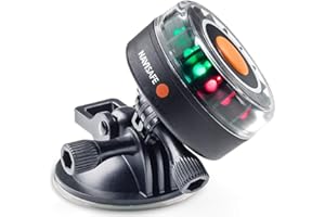 NAVISAFE Navilight Tricolor (Red, Green, White) 2NM w/Suction Base