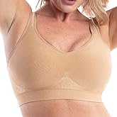 Underoutfit Bra for Women - Wireless Everyday Bra with Adjustable Straps