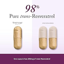Reserveage Beauty, Resveratrol 250 mg, Antioxidant