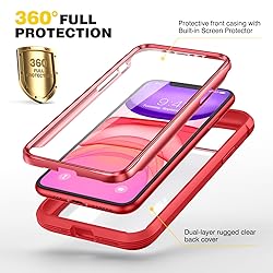 Diaclara Compatible with iPhone 11 Case, Full Body