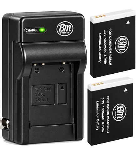 Amazon.com : for Canon SX280 HS Battery and Charger with Car Plug