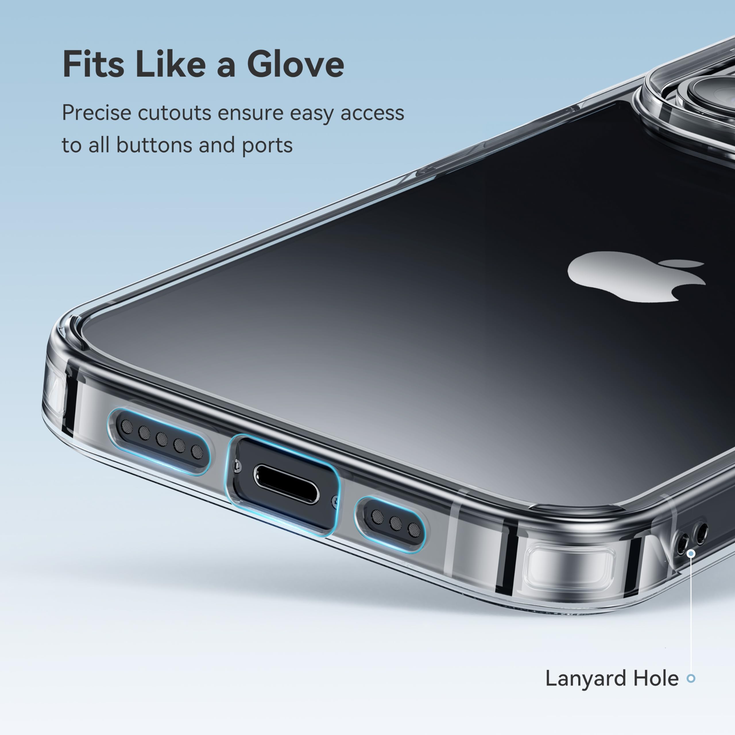 CASEKOO for iPhone 12 Pro Max Case Crystal Clear, [Not Yellowing][Military Drop Protection] Protective Shockproof for iPhone 12 ProMax Phone Case 6.7 inch, Clear - Image 8