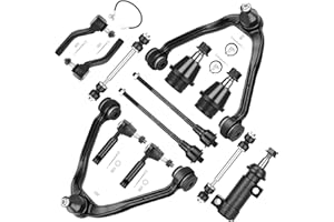 TADAMARK Front Upper Control Arm Kit Fit for Chevy Silverado 1500 1999-2006 GMC Sierra 1500 2000-2006 Yukon Tahoe Suburban 2002-2006 Cadillac Escalade Avalanche with Lower Ball Joint K80942-13 pcs