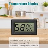 EEEKit 2 Pack LCD Digital Hygrometer Thermometer Humidity Gauge - -50 to 70°C view 2