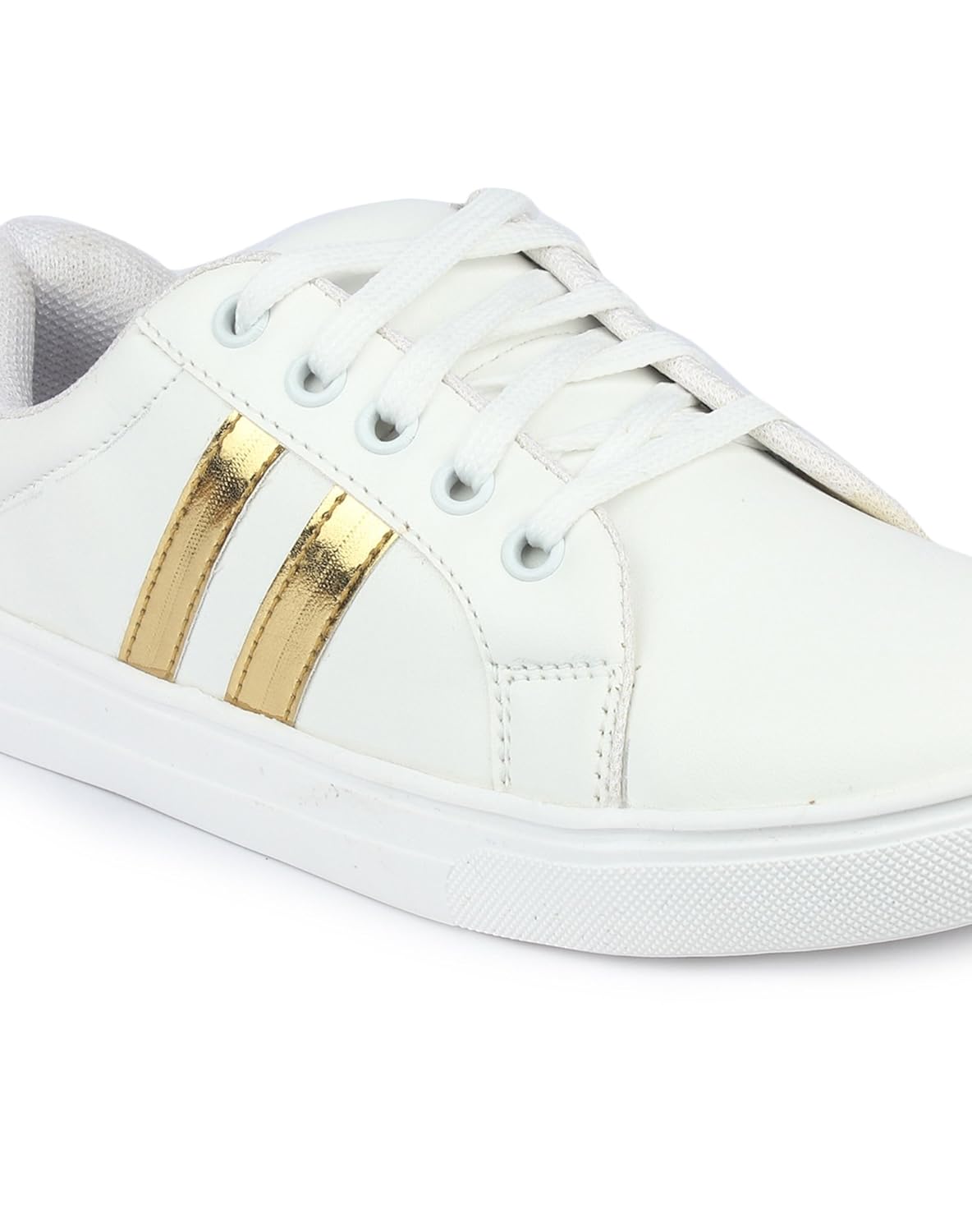 jynx women's white synthetic bella sneakers