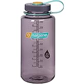 Nalgene Sustain Tritan BPA-Free Water Bottle Made with Material Derived from 50% Plastic Waste, 32 OZ, Wide Mouth
