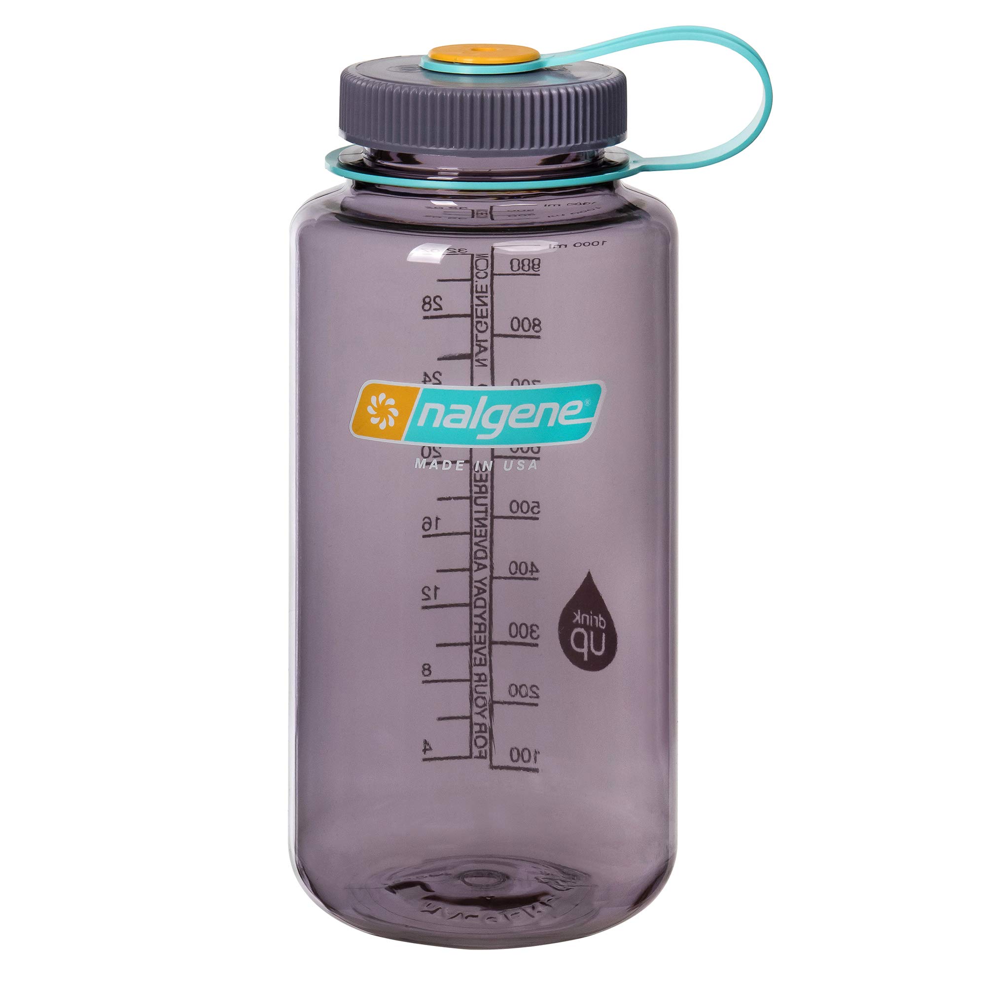 Nalgene 1 Litre Wide Mouth Tritan Water Bottle (Aubergine)