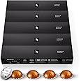 Nespresso Capsules Vertuo, Orafio, Medium Roast Espresso, 50-Count Espresso Pods, Brews 1.35 oz.