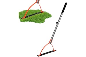 Walensee Weed Grass Cutter with Serrated Double-edged Sharp Blade Manual Grass Whip with 30 Inch Steel Handle Cut Overgrown Weeds Cutting Hand Tool Steel Sod Cutter for Garden, Yard, Field and Ditches