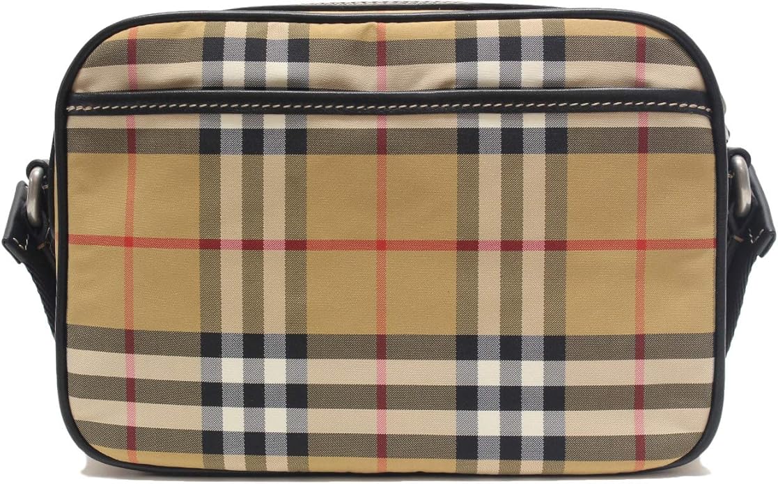 Amazon バーバリー Burberry Paddy ヴィンテージチェック レザー ショルダーバッグ Antique Yellow Antique Yellow 並行輸入品 Burberry ショルダーバッグ