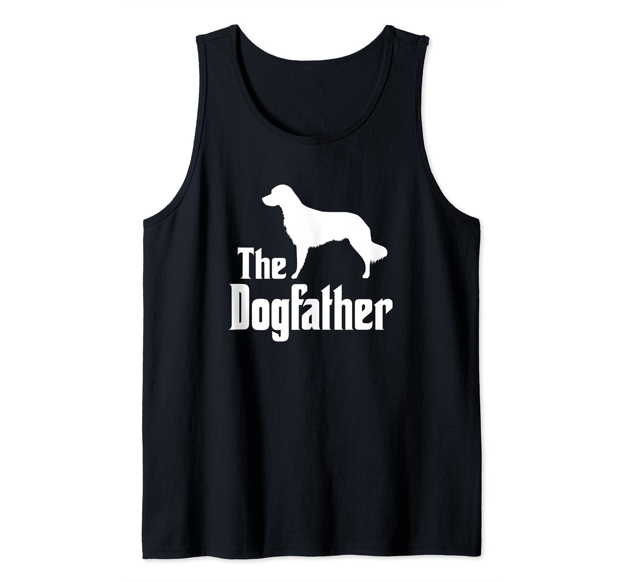 The Dogfather - funny dog gift, funny Munsterlander Tank Top