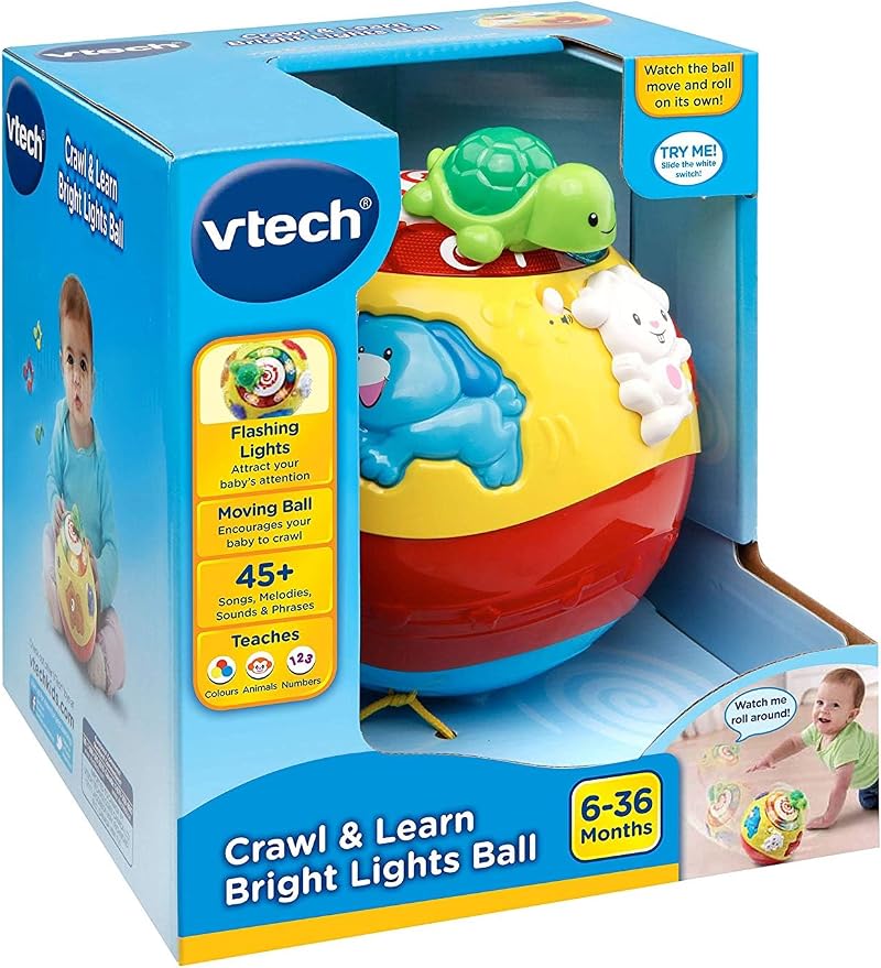 VTech Crawl & Learn Baby Activity Ball Educational Music Toy 6 Months+