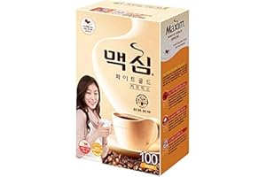 DONGSUH MAXIM Maxim White Gold Instant Coffee - 100pks (Packaging May Vary)