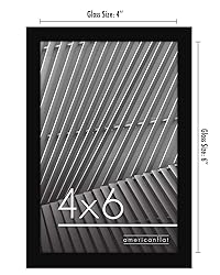 Americanflat 4x6 Picture Frame with
