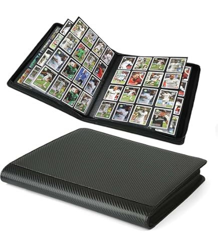 Amazon.com: Arkeiliy Premium Ringless Trading Card Binder - 1024