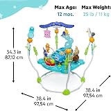 Bright Starts Finding Nemo Sea of Activities Jumper with 13+ Activities view 3
