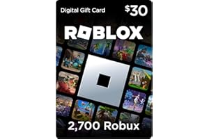 Roblox Digital Gift Code for 2,700 Robux [Redeem Worldwide - Includes Exclusive Virtual Item] [Online Game Code]