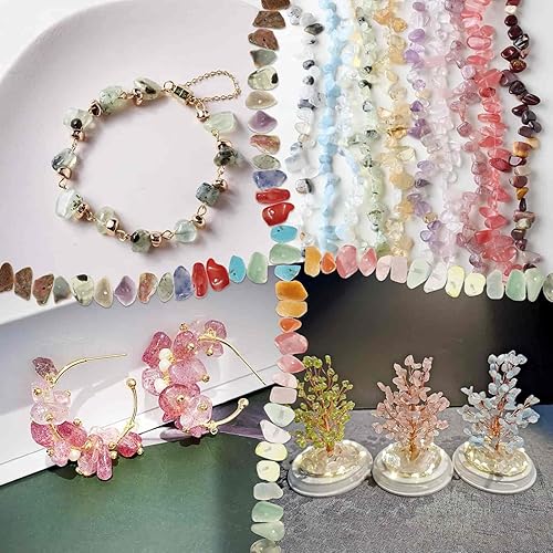 selizo Ring Making Kit with Crystal Beads, 28 Colors Crystal Jewelry Making  Kit with Crystals, Jewelry Wire, P