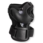 Rollerblade Skate Gear Wrist Pad Protective Gear, Unisex, Multi Sport Protection, Black