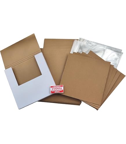 Etiquetas Fragil 25 12" / LP BEST BROWN RECORD MAILERS ETIQUETAS FRÁGILES Pegatinas Fragil