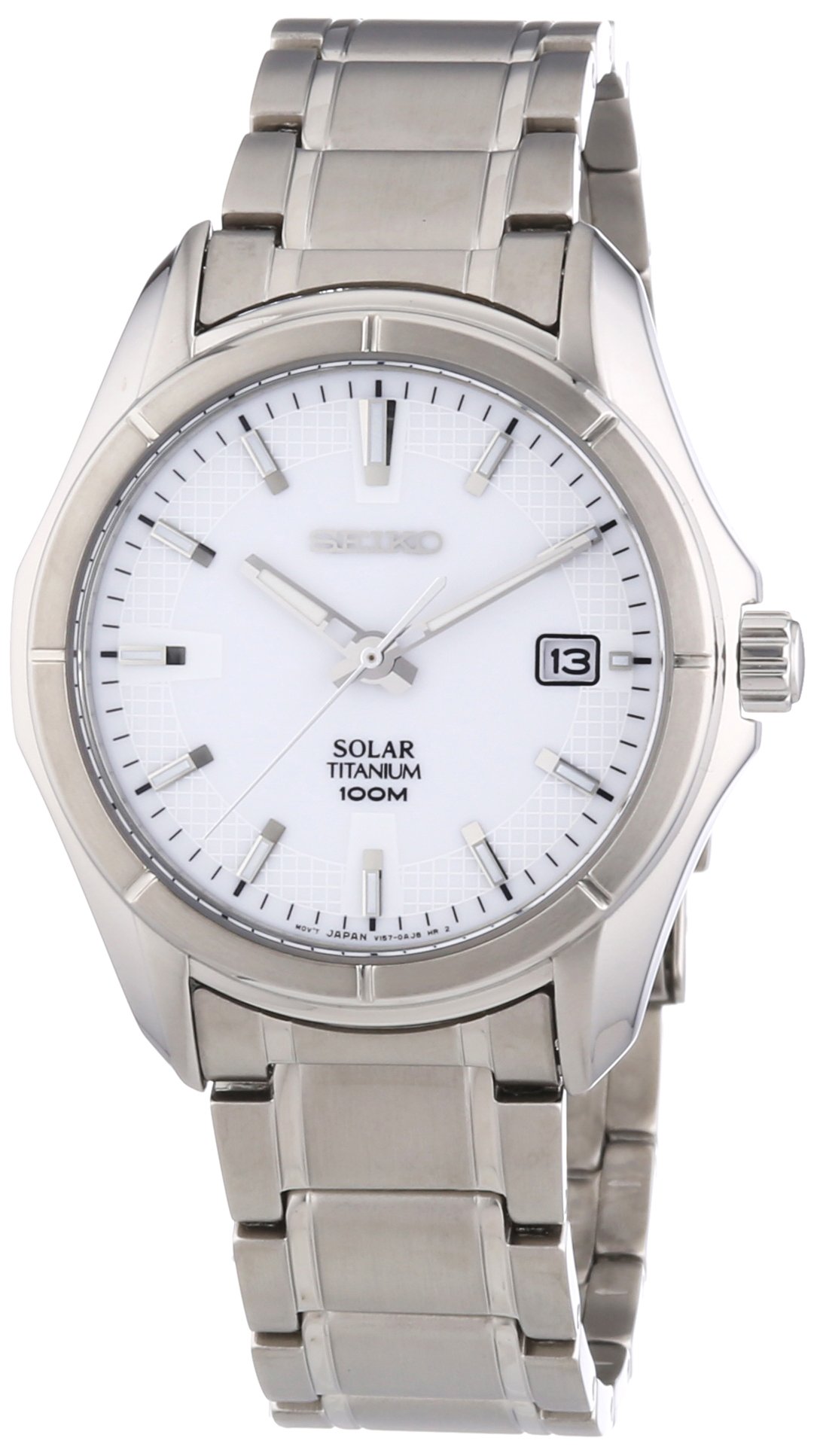 Seiko Men's SNE139 Titanium Watch
