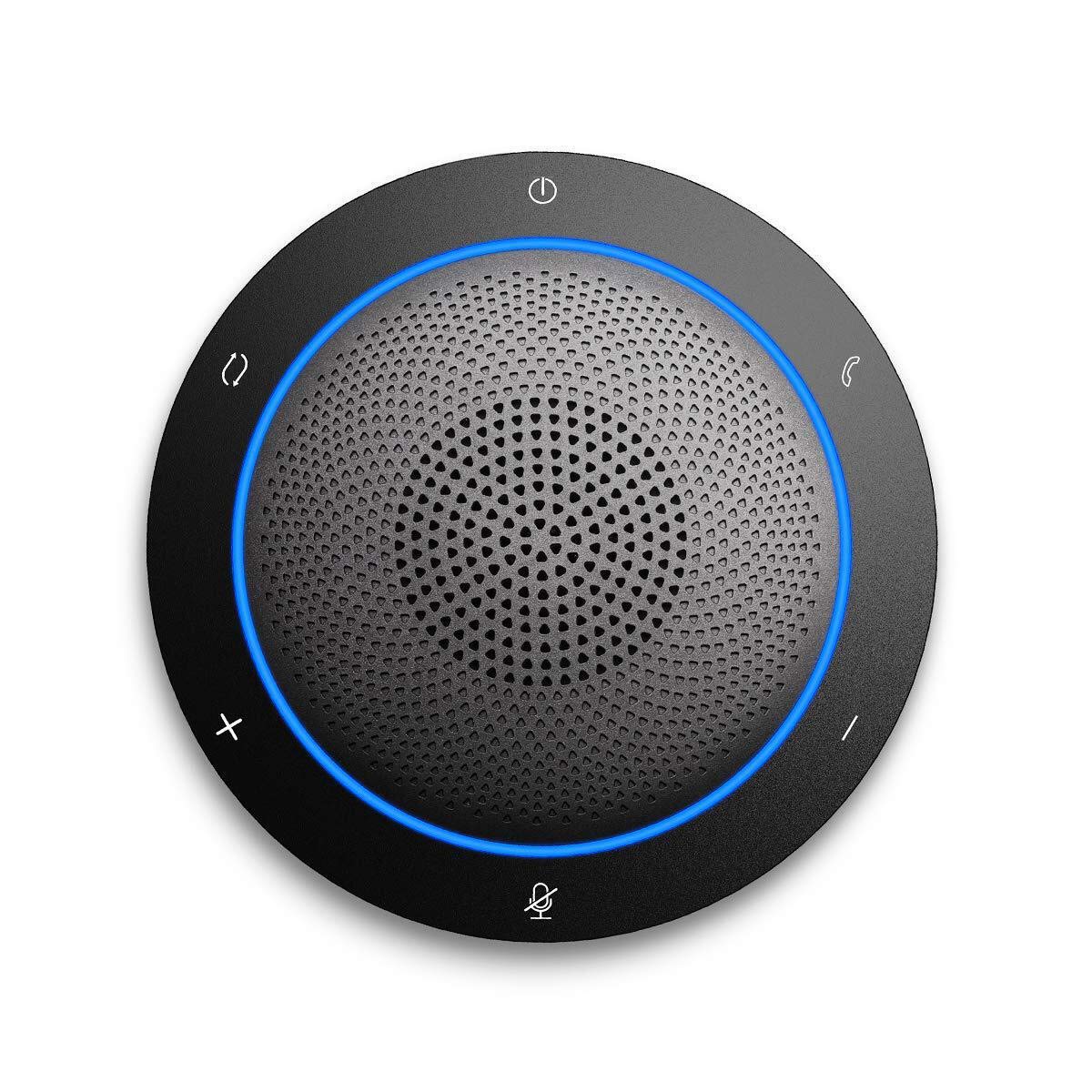 Kaysuda Bluetooth Conference Speakerphone Wireless Microphone and Speaker for Skype, Zoom, FaceTime