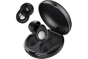 CASCHO Ear Plugs for Sleeping Noise Cancelling, 45dB Earplugs for Noise Reduction, Reusable Noise Cancelling Ear Plugs Hearing Protection for Focus/Study/Work/Concert, Silicone Earplugs with Case & 8 Eartips