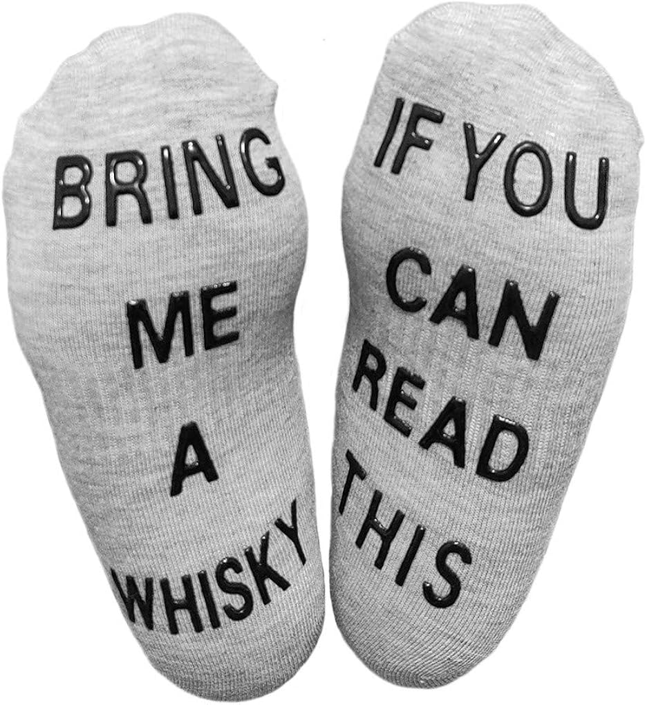 Himozoo If You Can Read This Bring Me Beer Whisky Socks Luxury Cotton Novelty Socks