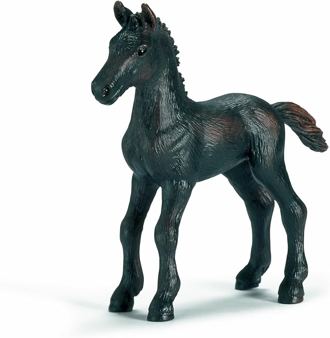 Schleich 13622 Figurine Animaux Poulain Frison Amazon.fr Jeux