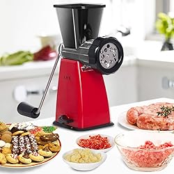 LHS Manual Meat Grinder with Stainless Steel Blades