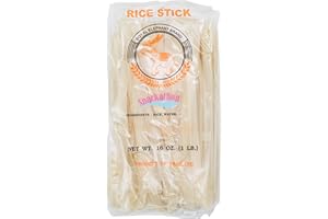SNACKATHON Thai Rice Stick Noodles (XL-10mm, Pack of 1)