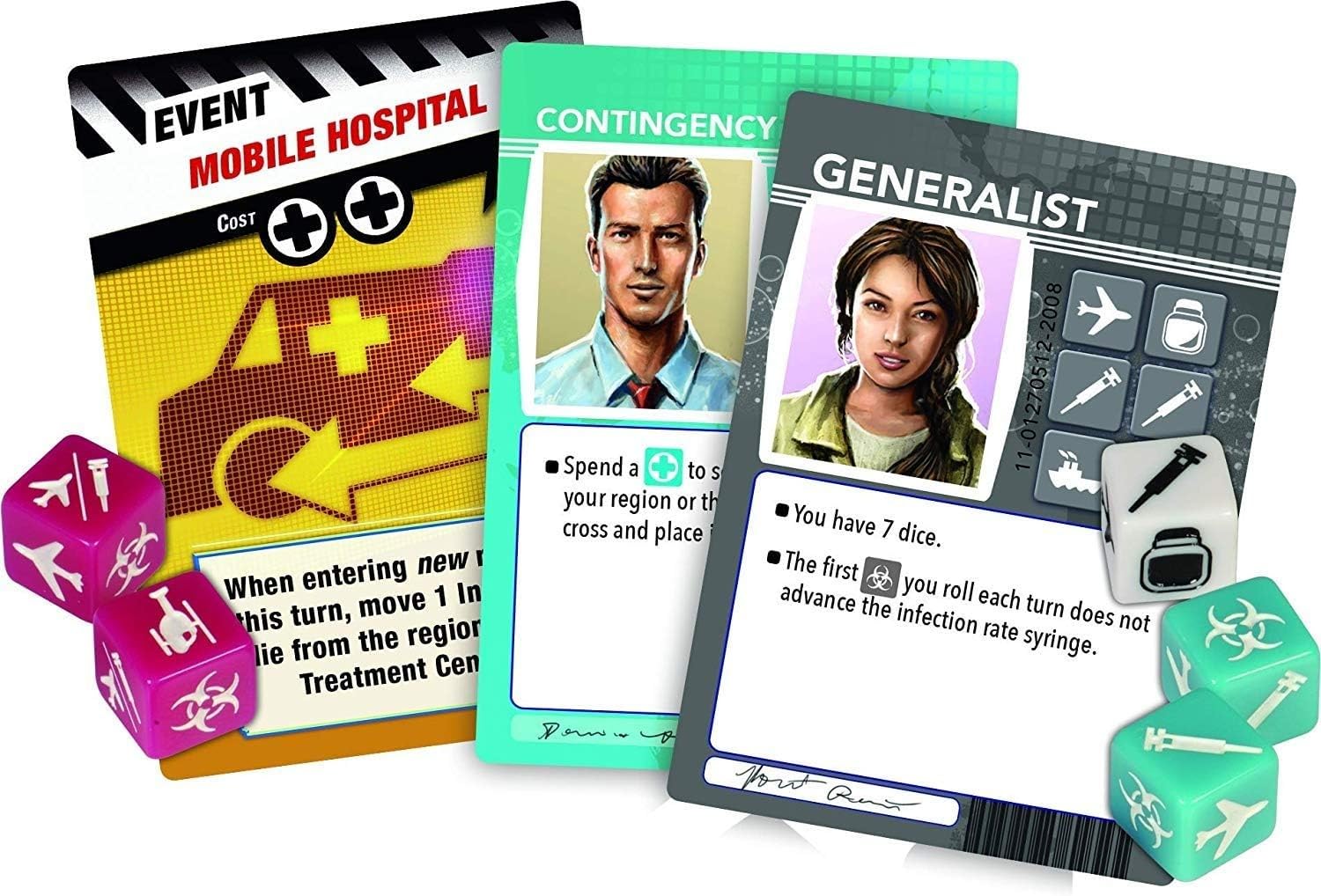 Pandemic The Cure Board Game - Roll the Dice to Save Humanity! Cooperative Strategy Game for Kids and Adults, Ages 8+, 2-5 Players, 30 Minute Playtime, Made by Z-Man Games
