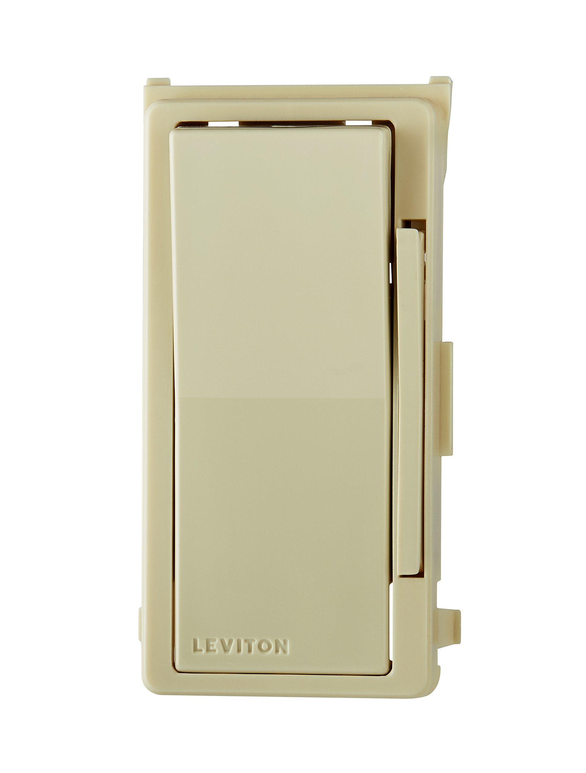 Leviton Decora Digital Dimmer Switch Color Change Faceplate With Locator Light, DDKIT-I, Ivory