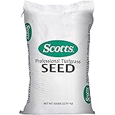 Scotts Professional Turfgrass Seed Tall Fescue Mix, 50 lbs. | Uncoated, 99.9% Weed Free, Bulk Grass Seed