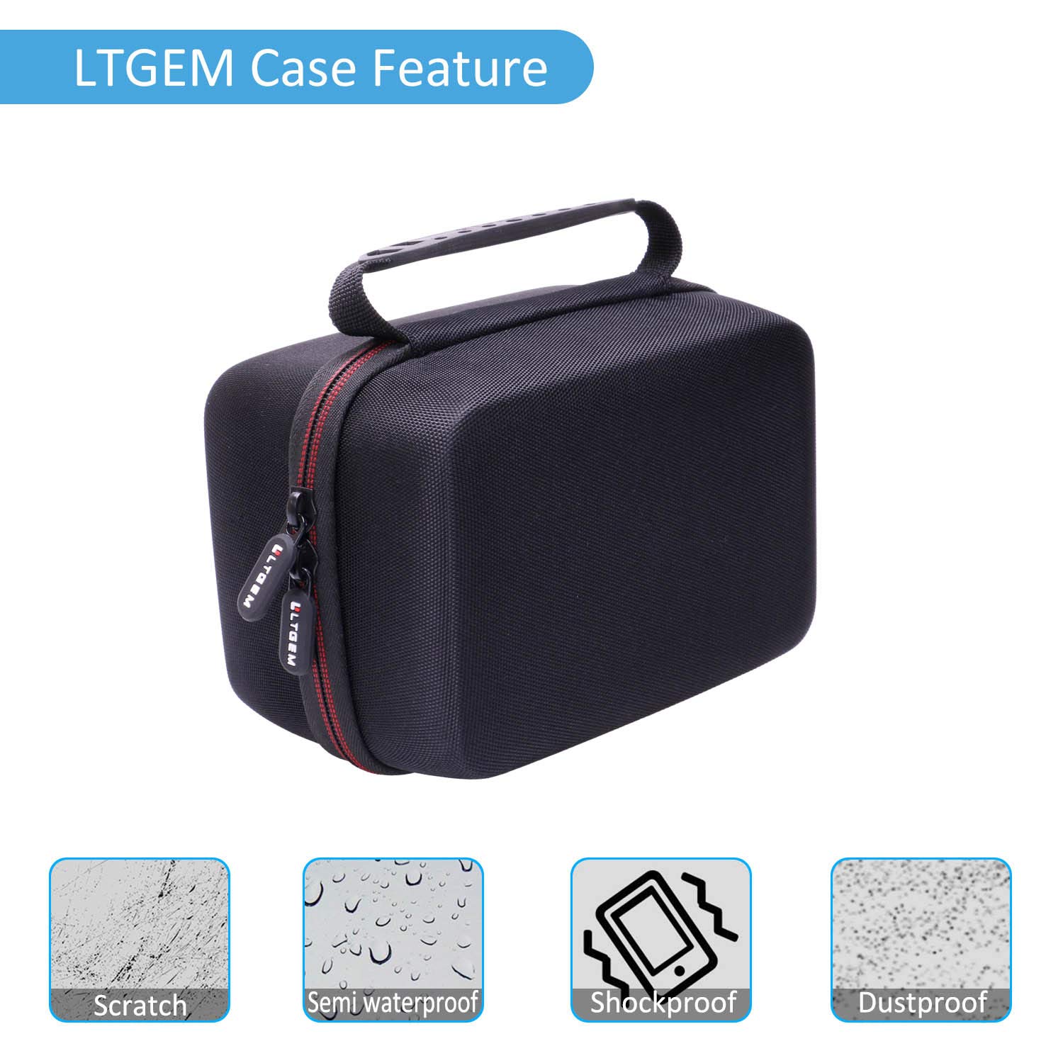 LTGEM Case Compatible with Omron BP7000 Evolv Upper Arm Blood Pressure Monitor, Case Only