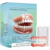 Silicone Full Denture Set, Moldable Dentures, Premium Dentures, Silicone Reline Denture Set, Denture Silicone Reline Kit (1)