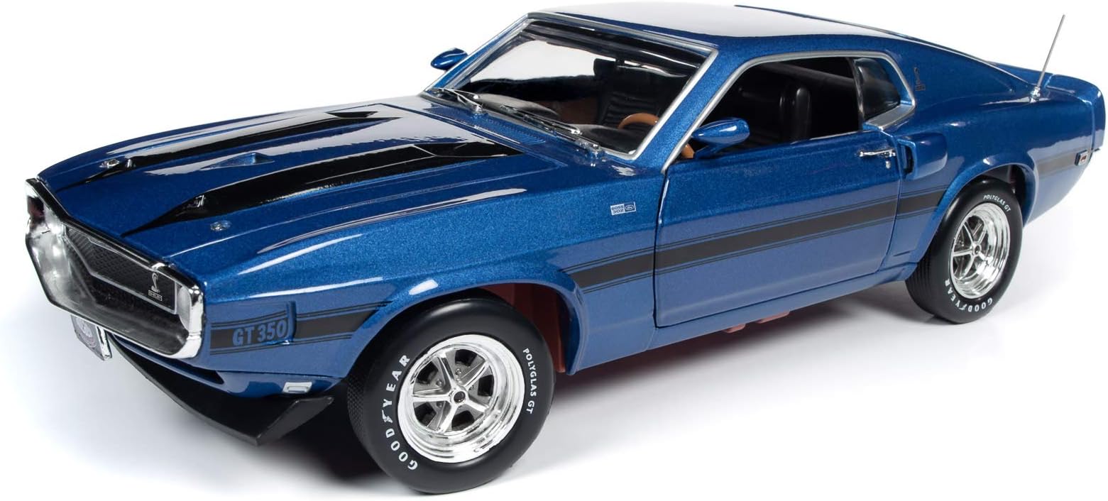 American Muscle 1969 Ford Shelby GT-350 Fastback MCACN 1/18 scale Diecast model by Autoworld