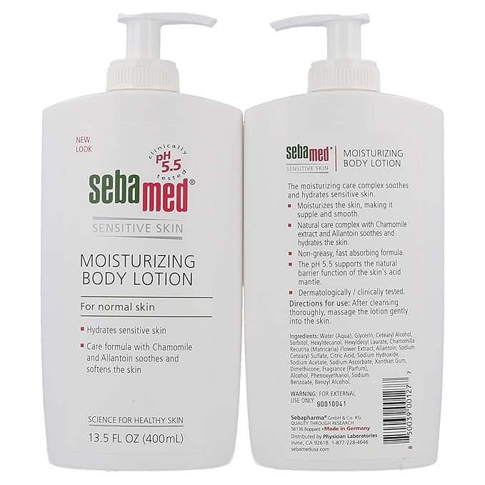 sebamed moisturizing body lotion ingredients