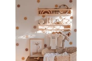 funlife Peel and Stick Boho Sun Wall Decals, Self Adhesive Sunshine Wall Stickers Rustic Country, PVC Boho Wall Art Stickers 