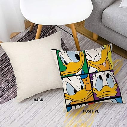 Amazon Com Disney Collection Throw Pillow Covers Cases Donald