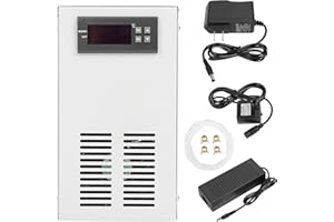 Aquarium Chiller Fish Tank Electronic Cooler Water Cooler Aquarium Fish Tank Cooling System Water Silent Temperature Conditio