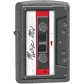 Zippo Lighter: Cassette Tape - Iron Stone 78252