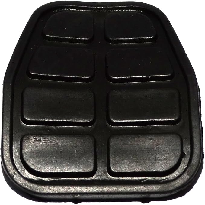 Revêtement Pédale De Frein AERZETIX C58450 - Compatible 465318691R, 7700416724, En Caoutchouc Noir - 6