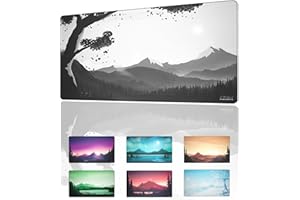 PhaseByte Extended Gaming Mouse Pad - Non-Slip Gaming Mouse Mat with Stitched Edges - Smooth Micro-Fiber Computer Desk Mat Pa