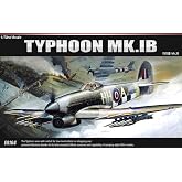 Academy Hobby 1/72 Scale Typhoon Mk.IB Aircraft Model Kit #12462