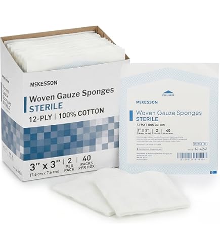 ジ*ン様 ジグ詰め合わせ（200〜240㌘）12本 Amazon.com: McKesson Premium Woven Gauze Sponges, Sterile, 12-Ply