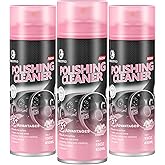 DONKEYPRO Car Interior Cleaner, Polishing Cleaner Detailer Spray for Vehicle Detailing, 450ml Aerosol 15 fl oz with Iron Can (3-Pack)