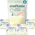 Craftmix Skinny Margarita Cocktail Mixers - Makes 24 Drinks - Zero Sugar, Zero Net Carbs, Zero Calories Mocktail Drink Mixers - Real Fruit - Vegan, Non-GMO, Dairy Free, Gluten Free