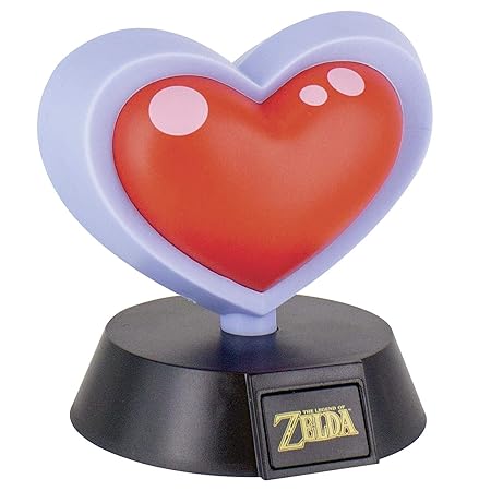 Paladone The Legend of Zelda Heart Container 3D Leuchte Icon Light